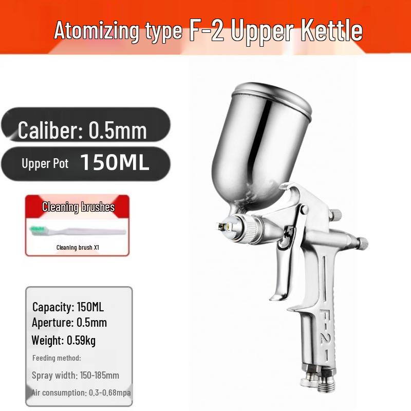 Paint Spray Gun W71/W77: Pneumatic Furniture & Car Primer and Latex Coating Tool