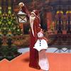 Christmas Resin Craft Ornaments: Santa Claus and Snowman Night Light for Home Décor