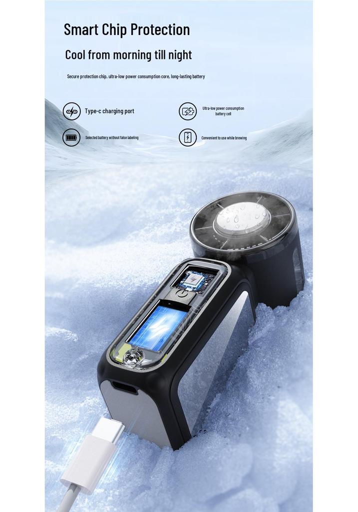 Portable Rechargeable Mini Handheld Cooling Fan