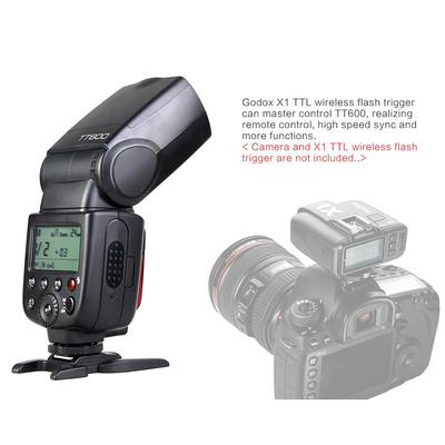Godox Thinklite TT600 2.4G Kablosuz GN60 Flaş Speedlite Nikon Canon DSLR Fotoğraf Makinesi