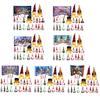 Gnome Advent Calendars 2025 24 Days Christmas Countdown Calendar with 24 Collectible Figures Light-Up Gnome Ornaments for Home Decor