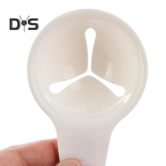Separatore Tuorli d'Uovo Plastica Senza BPA Filtro Albume d'Uovo con Manico Ergonomico Facile da Pulire Gadget da Forno per Torte Muffin Meringhe Creme