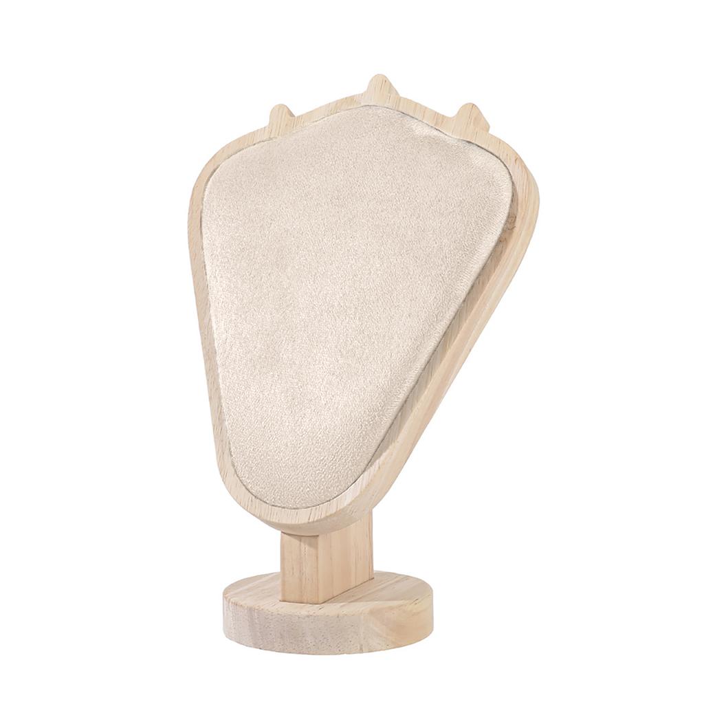 Schmuck Halsketten Organisationsständer Effektiver Holz Halskettenhalter für Schmuckausstellung und verwicklungsfreie Organisation