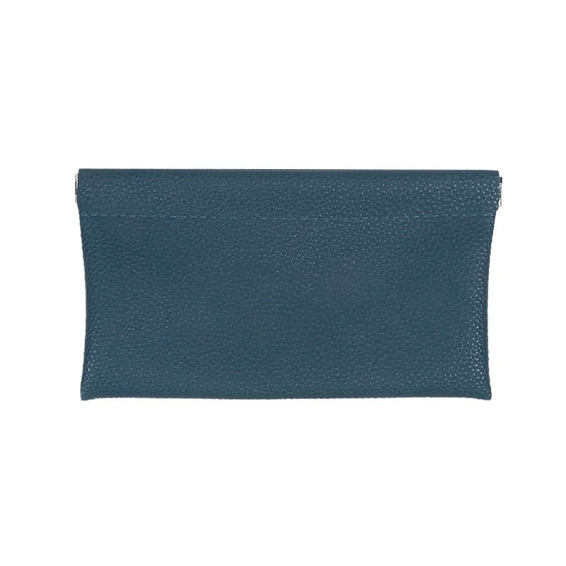 Self-Closing Long Wallet Artificial Leather Passport Driver's License Document Holder Data Cable Cosmetic Bag Storage