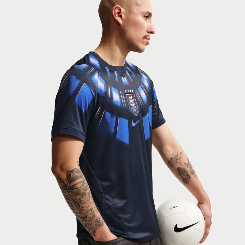Nike Dri-Fit 2026 Season Uruguayan Team Away Fans' Edition Outdoor Quick-Dry Sports Short-Sleeved Football Shirt for Men