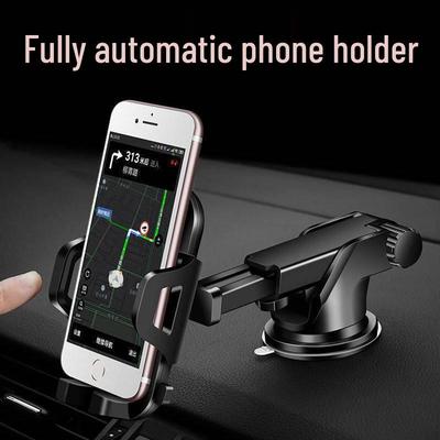 Retractable 360° Car Phone Holder with Suction Cup & Air Vent Mount