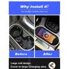 For Porsche Cayenne 2011-2017 Car Wireless Charger Fast Cell Phone Charging Plate Adapter Interior Auto Modification Accessories