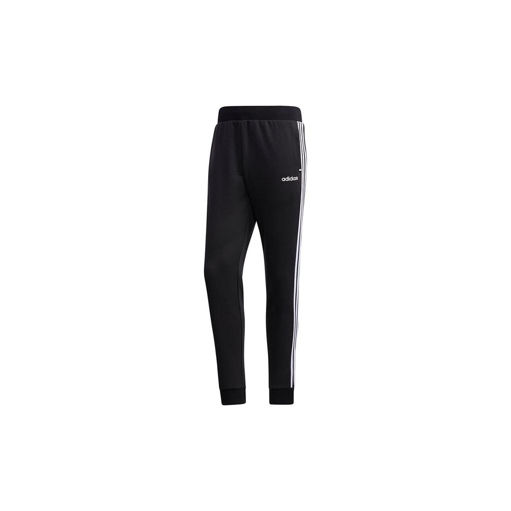 Adidas Slim Fit Cuffed Joggers Men Bottoms Black GJ8905