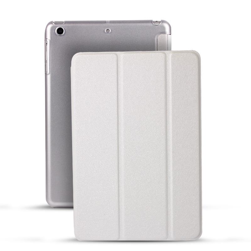 Silk pattern three-fold anti-drop iPad protective case painted pattern tablet protective leather case custom logo