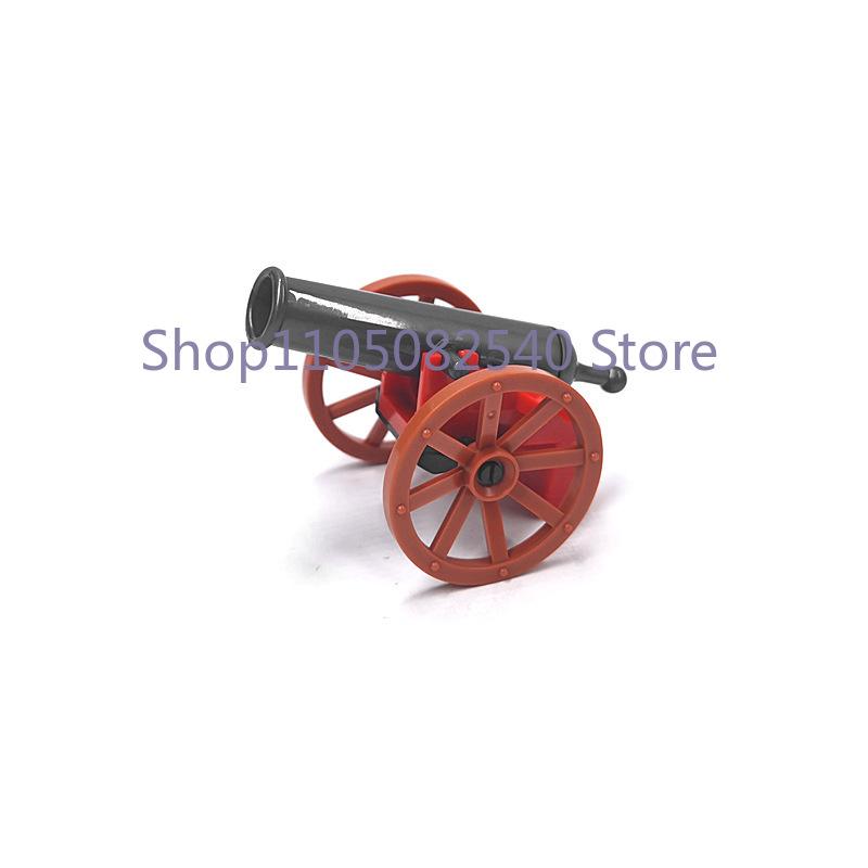 Medieval Military Soldier Figures Napoleon MOC Building Blocks Cavalry Weapons Shield Armor Cannon Militia Cowboy Toys Gift Z013