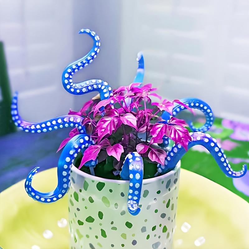 7pcs Octopus Legs in Planters House Octopus Tentacle Funny Plant Accessories Decorations House Plant Decorations 3 Colors