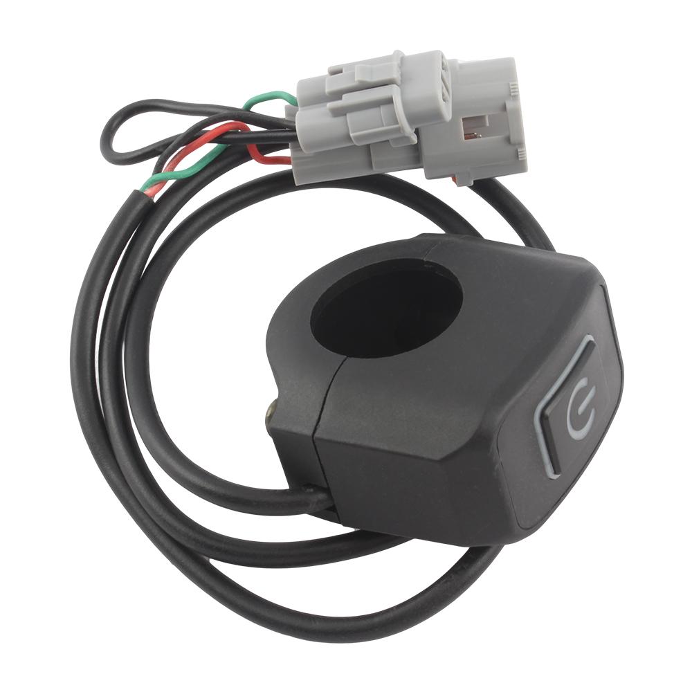 Motorcycle Motocross Headlight Switch Modified Control Handlebar Mount For LED Light 22mm For Surron Parts Modified белый