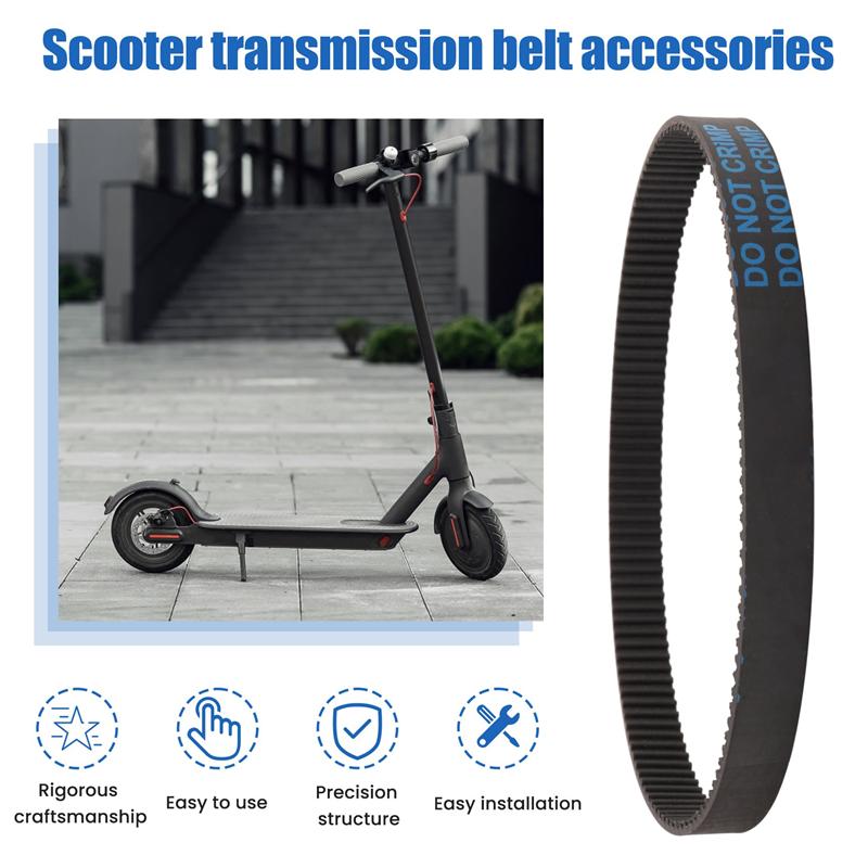 3Pcs 3M-384-12 Drive Belt For Electric Bike E-Bike Scooter Motorcycle-A02G