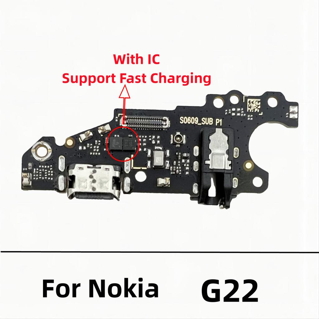USB Charger Dock Connector Board Charging Port Flex Cable For Nokia G11 G21 G22 G10 G20 G30 G50 G60 C20 C21 Plus C30 X20