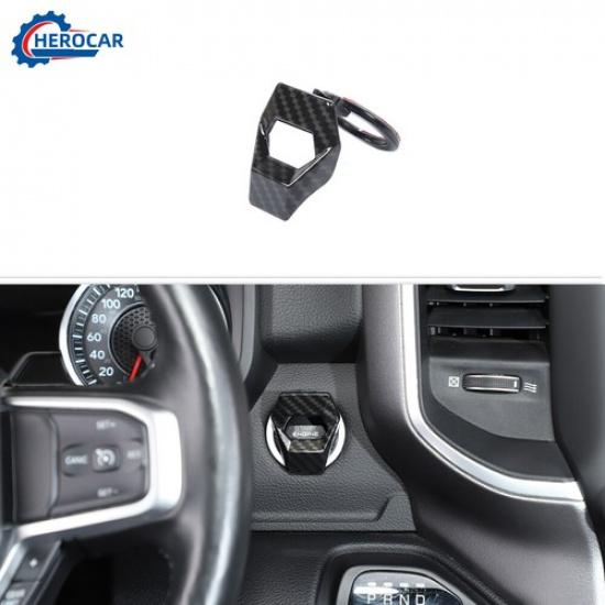Engine Start Stop Switch Cover Cap Trim for Dodge Challenger&Charger/RAM 1500