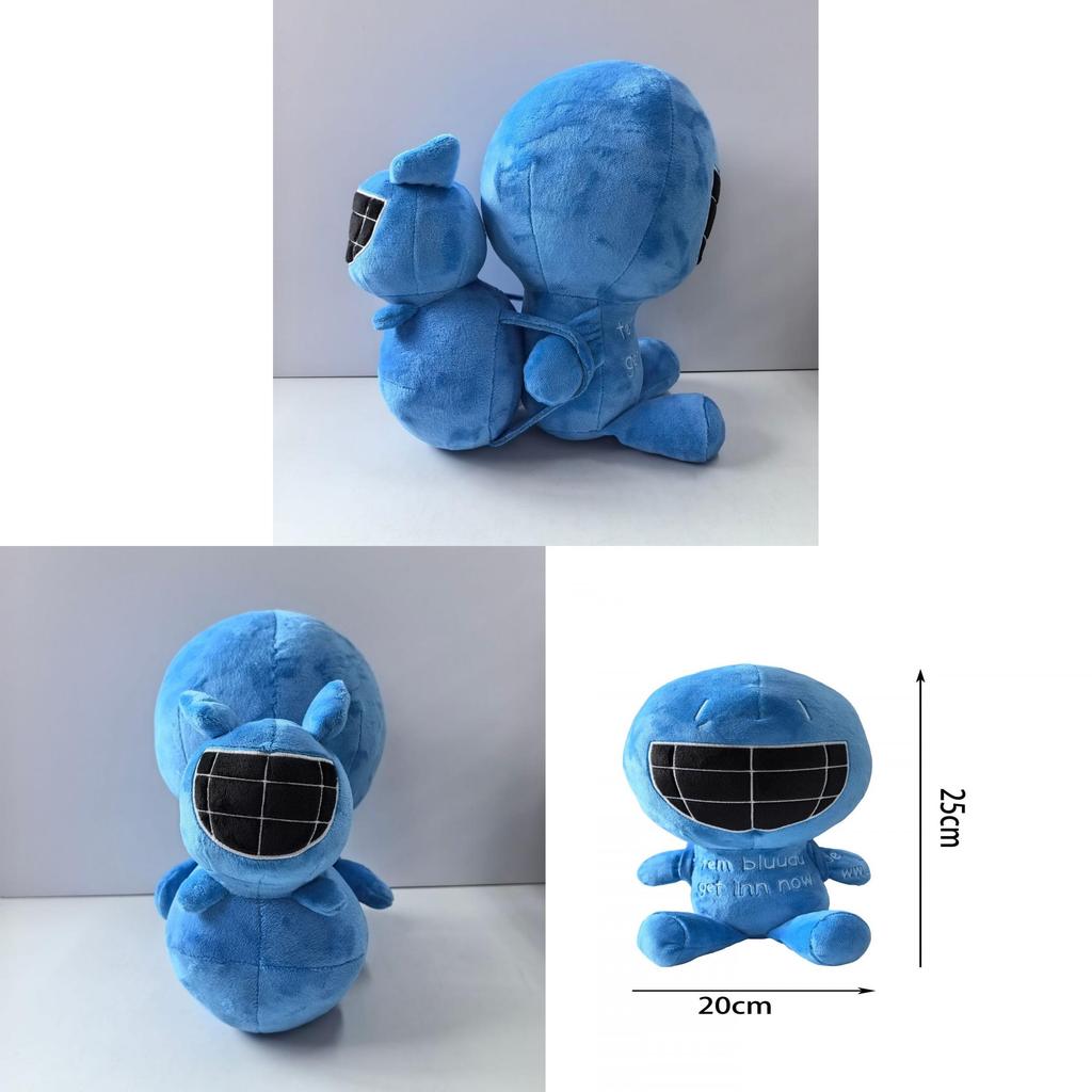 Forsaken Bluudude Plush Toy With Short Material For Collectors And Kids