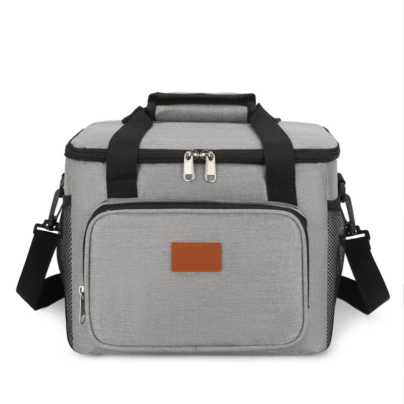 Large Capacity Insulated Lunch Bag with Shoulder Strap,suitable for Students,outdoor Camping,office Workers,no Contact with Food