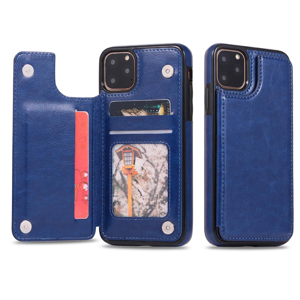 iPhone 14 Case New Card Slot 16 Leather Case Compatible with Apple 17 Pro Max Creative Shockproof Protective Cover