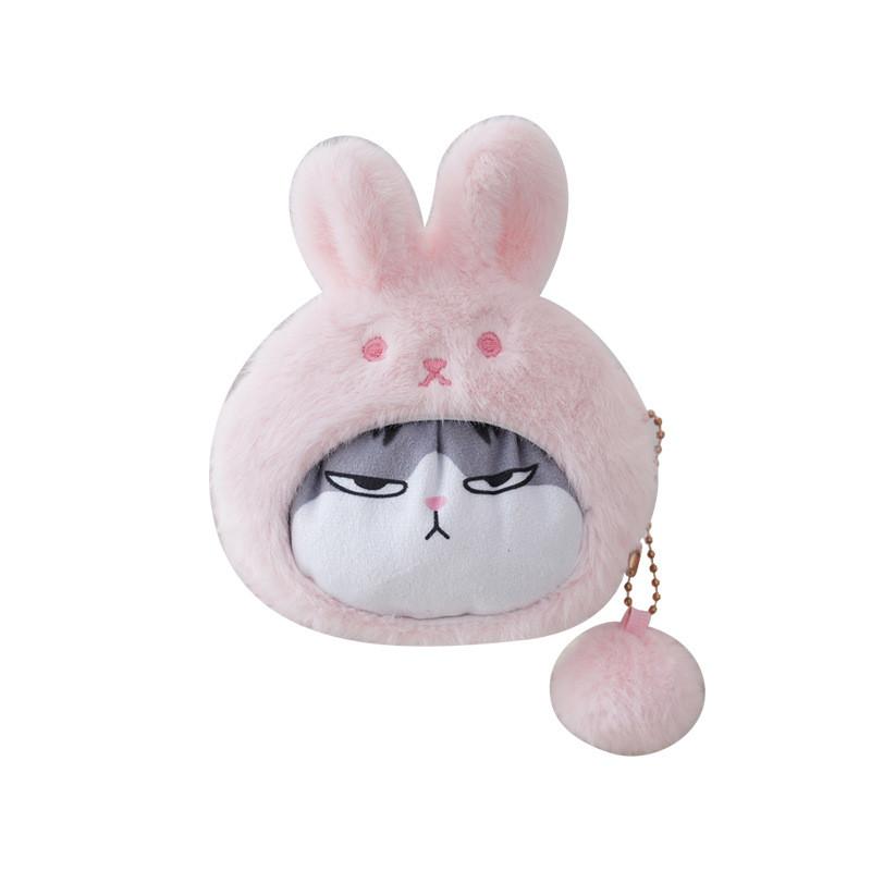 Plush Animal Transforming Keychain With Pp Cotton Filling For Kids And Collectors