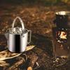 Outdoor Pot Coffee Maker Kettle Portable Lightweight Camping Cooking Pot 1.2L Cup For Camping Hiking Backpacking Boiling Water