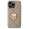 Dkny Dkhcp14Lpqdsle Iphone 14 Pro 6.1   Beżowy/Beige Quilted Stack Logo
