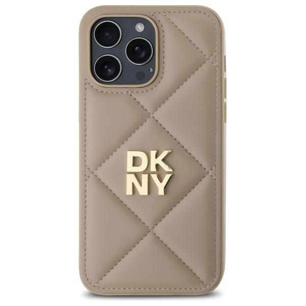 Dkny Dkhcp14Xpqdsle Iphone 14 Pro Max    6.7 Beżowy/Beige Quilted Stack Logo