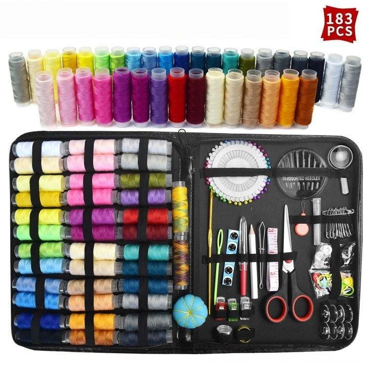 High quality sewing kit, home sewing set, 200 piece sewing set, travel sewing kit hand-sewn