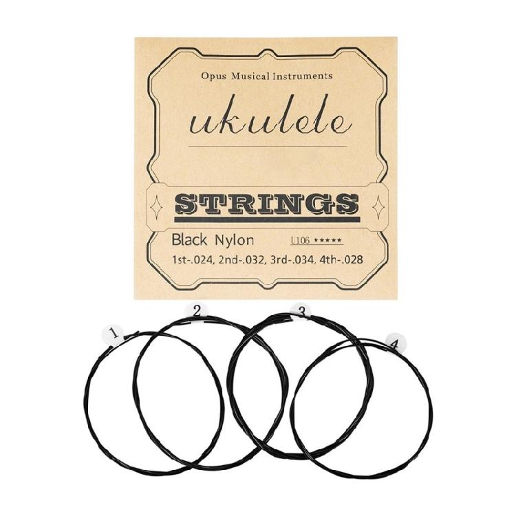 4 Strings Ukulele Strings Accessory for 21/23/26 Inch Ukulele Part Replacement