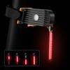 Bicycle Tail Light Type C Rechargeable Bicycle Rear Light Multi Light Modes Flash Indicator Lamp Creative for All Bicycles