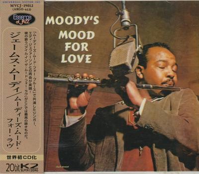 CD JAMES MOODY EDDIE JEFFERSON JOHNN  Moodys Mood for MVCJ19012 Argo 1997 Japan Jazz Used