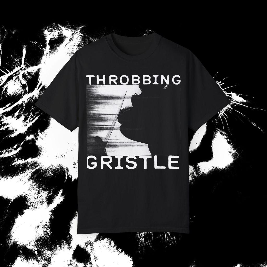 Throbbing Gristle Tee, Atrax Morgue, CCCC, Power Electronics, Noise Music, Industrial Music, Masonna, SPK, Merzbow, Skinny Puppy…