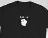 All In Poker Shirt, Lustiges Poker Shirt, Texas Holdem T-Shirt, 2 & 7 Poker Shirt, Poker Meme Shirt