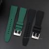 Curved End Rubber Silicone Strap for Citizen Watch Bracelet for Swatch Soft Waterproof Watchband for Rolex 20mm 22mm Wristband