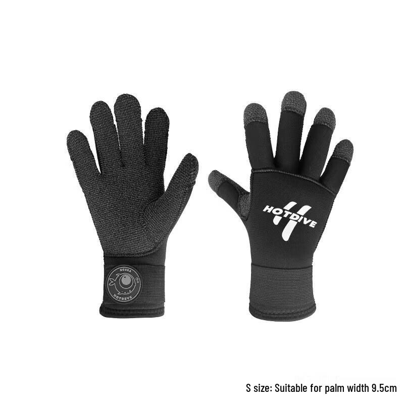 HOTDIVE 5MM Kevlar Neoprene Diving Gloves