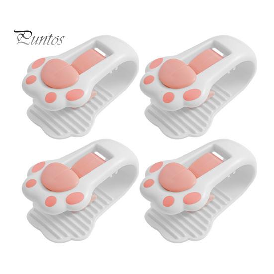 

4 шт. Полезный нескользящий держатель для матраса, не падающий, не наносит вреда простыням и постельному белью, зажимы для покрывал, принадлежности для спальни белый