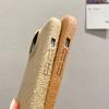 Moda düz renk peluş telefon kılıfı için iPhone 15 14 13 12 11 Pro Max X XS XR XS Max 8 7 artı yumuşak TPU darbeye dayanıklı kapak