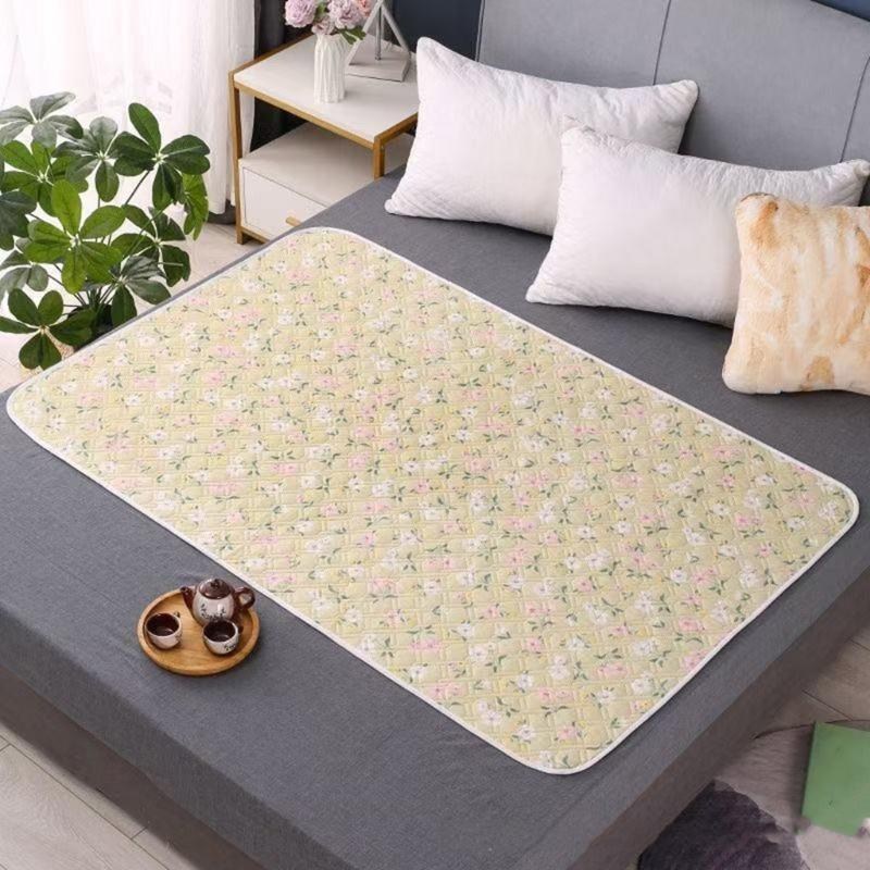 Multiplepurpose Waterproof Pad For Bed Sofas Machine Washable Cotton Layer Bed Sheets Protector Multiple Layer Design