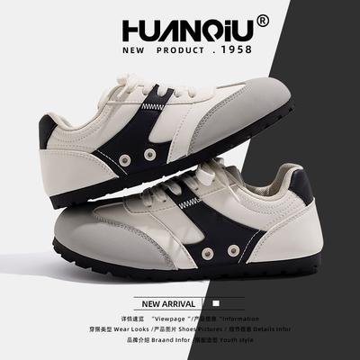 Global Women's Shoes Flat-soled German Training Shoes 2024 Spring New Versatile Breathable Casual Sports Little White Shoes ZHQ9072