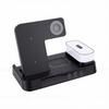 4 In 1 Charging Station Fit for MagSafe LED Display Magnetic Wireless Charger Stand with RGB Night Light for Phone