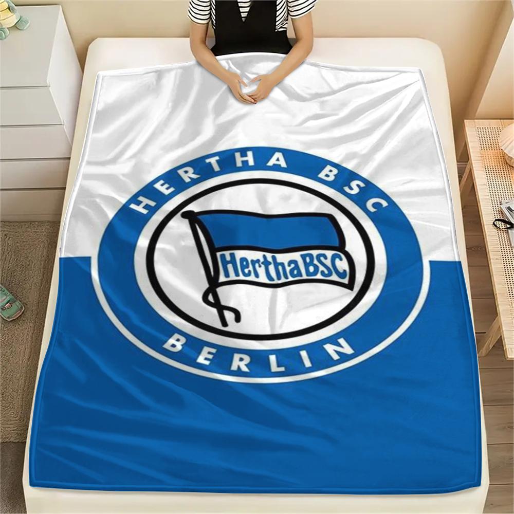 

Hertha BSC Print Flannel Blanket, High quality Comfortable for All Seasons, Home Decor, Warmth and Comfort, Perfect for Christmas Gifts39 150cm x 200cm