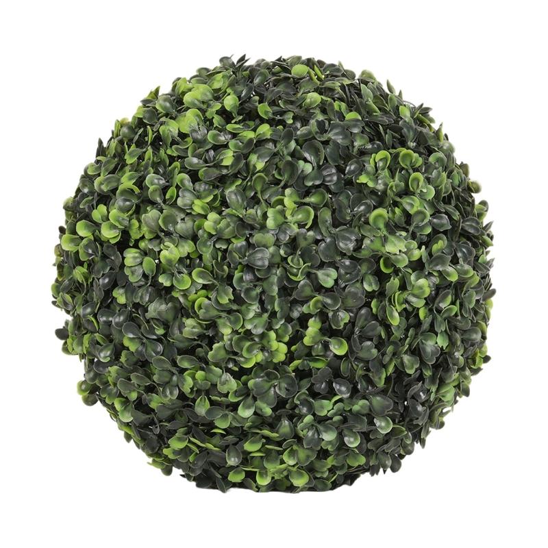 

Artificial Topiary Plant Ball Round Plastic Hanging Grass Ball Ornament For Ceiling Wall Garden Yard Wedding Decoration 13CM