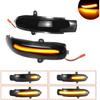 LED Dynamic Side Mirror Turn Signal Light Flasher Flowing Water Blinker Flashing Light Fit For Mercedes-Benz C-Class W203 CL203 2001-2007
