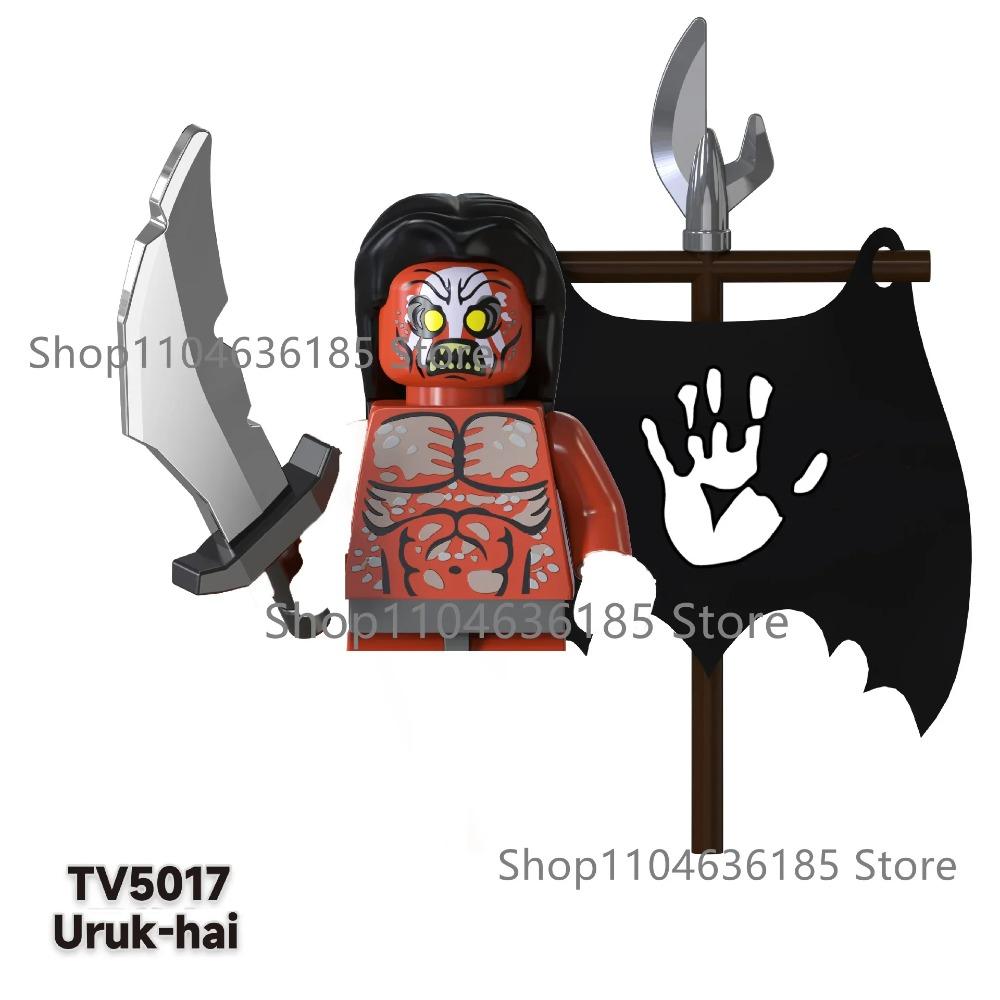 New Lord Rings Mini Figure Model Elves Orcs Army Gandalf Saruman Game Thrones Action Figure Building Blocks Kids Toys Gifts