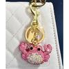 Elegant Crab Keychain With Dazzling Rhinestones Elegant Handbag Charm Sparkling Bag Charm For Bags And Keys In 3 Trendy Colors