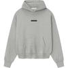 Fear of God Essentials Classic Hoodie Concrete Heather Men Tops Grey 192SP252055F