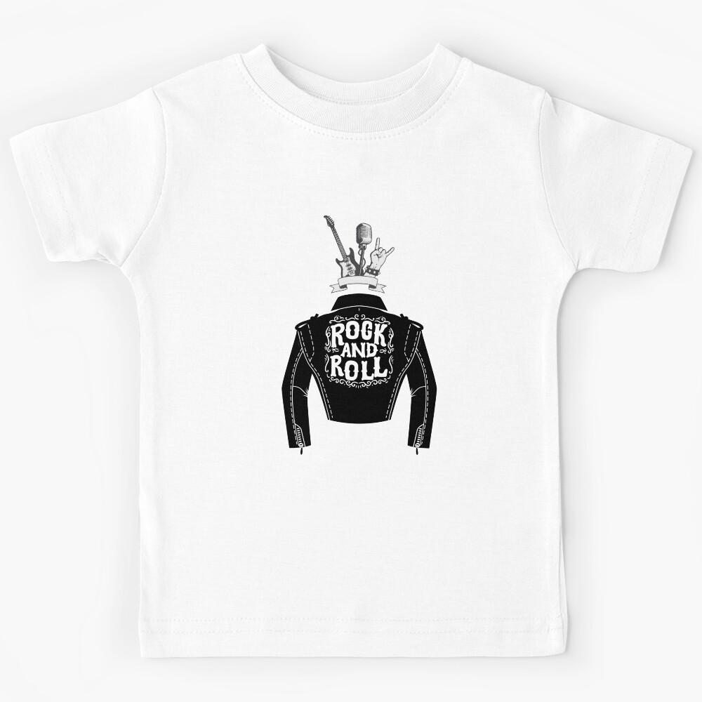 Vintage Rock Roll , Rebel Spirit Gear . Kids T-Shirt 120