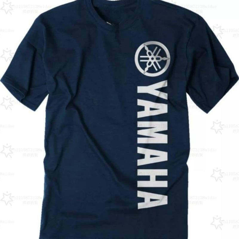 Yamaha Youth Silhouette Tee T Shirt NEW Unisex Men's Fashion Street Sports Short Sleeves Women High Quality Crew Neck Top