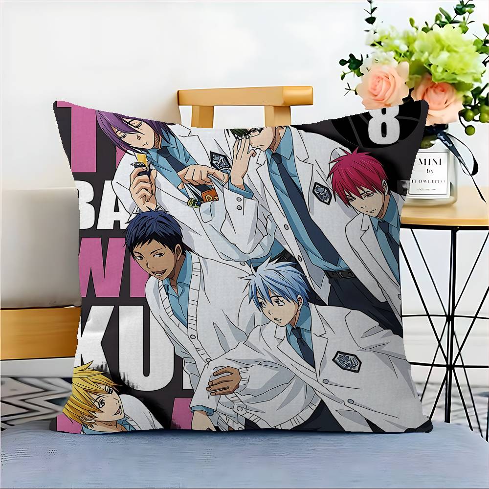 Japansk Anime Kuroko No Basket Kudde Gåva Hemma Kontor Dekoration Kudde Sovrum Soffa Bil Kuddfodral Kuddfodral