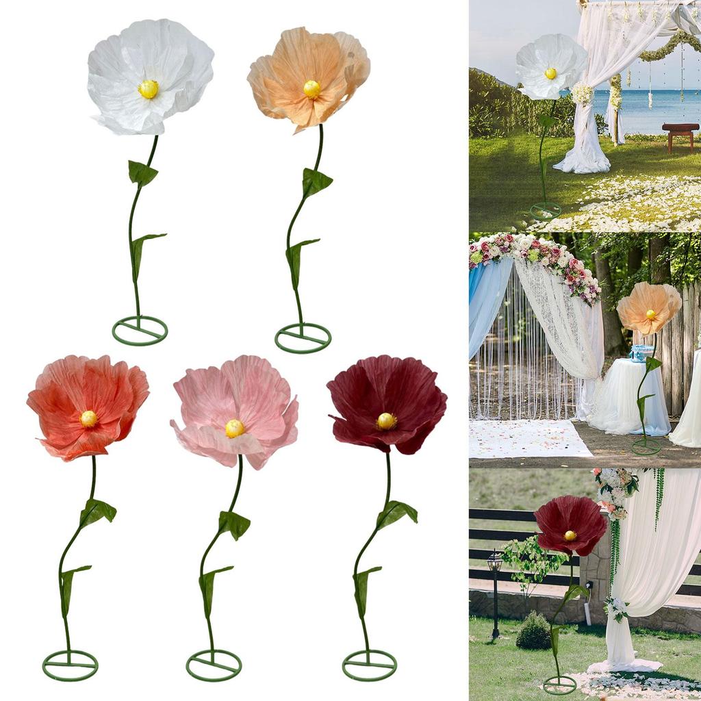 Artificial Giant Flower Wedding Giant Flower for Shop Window Display Nursery Wall Ceremony Party Party Banquet Wedding Showers