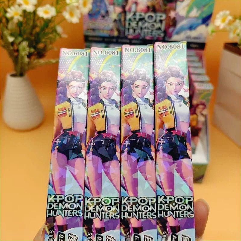 KPop Demon Hunter Animation Co branded Cute Signature Pen anime Cute Fans Desktop Collection Peripheral Pen